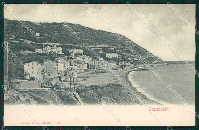 Imperia Ospedaletti cartolina MT3869 – fronte