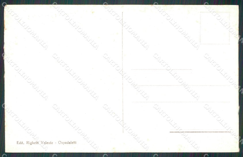 Imperia Ospedaletti cartolina MT3870 – retro