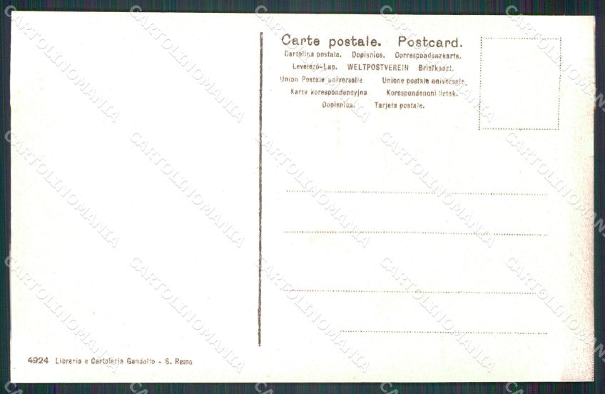 Imperia Ceriana cartolina MT3877 – retro