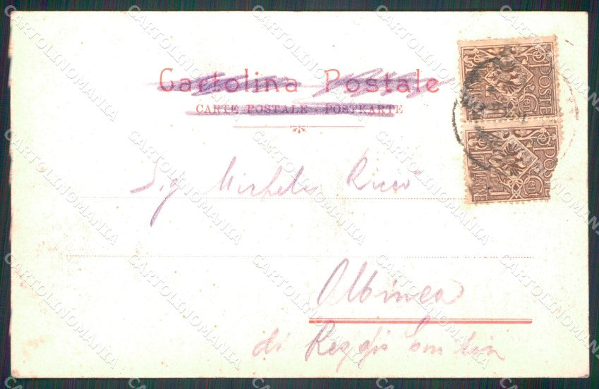 Como Menaggio Lago di Como Battello SCOLLATA cartolina MT3894 – retro