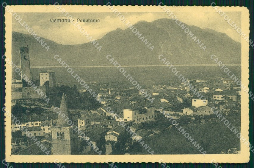 Udine Gemona cartolina MT3899 – fronte