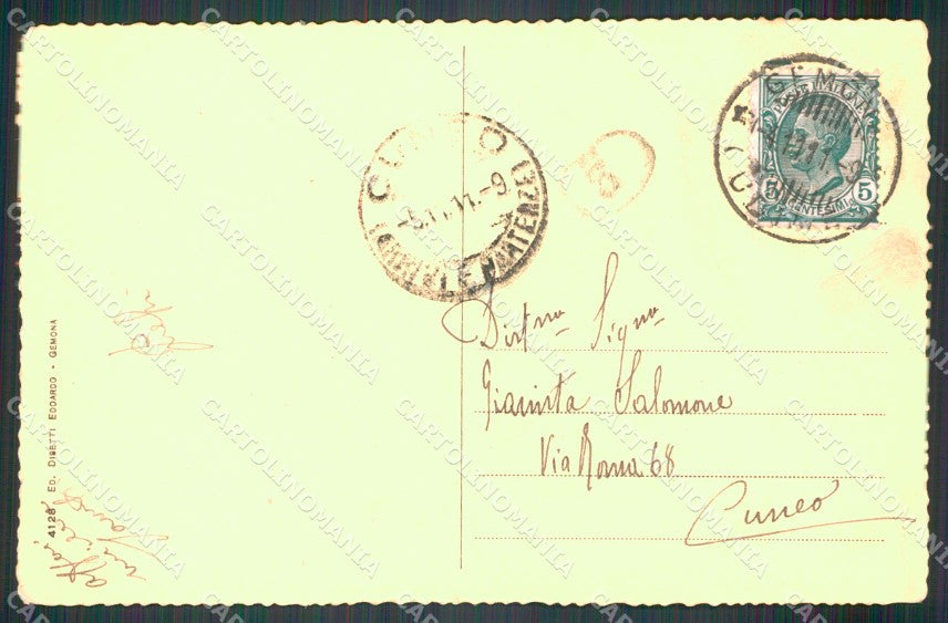 Udine Gemona cartolina MT3899 – retro