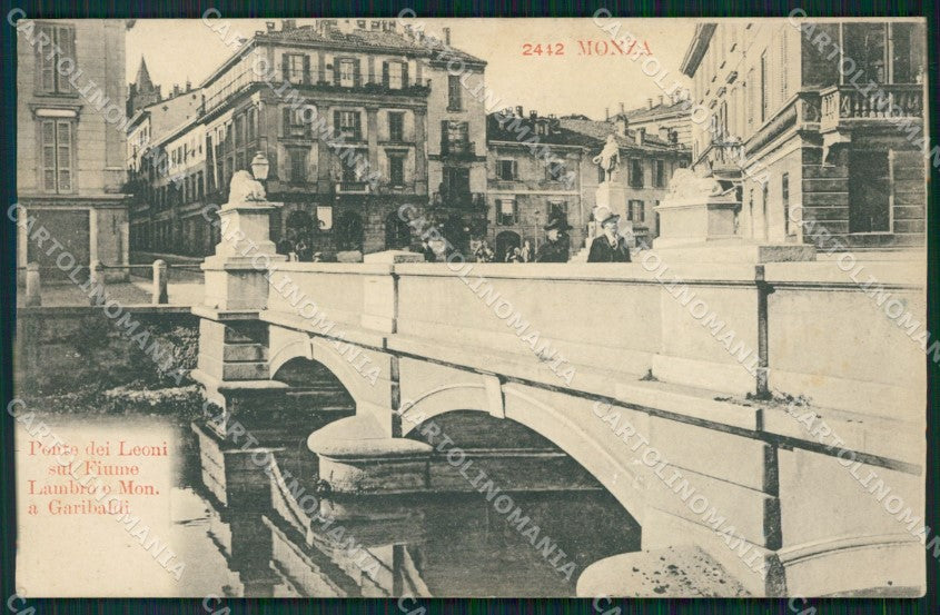 Milano Monza Garibaldi cartolina MT3911 – fronte