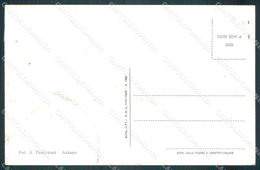 Como Tremezzina Ossuccio Rifugio Boffalora cartolina MT3924 – retro