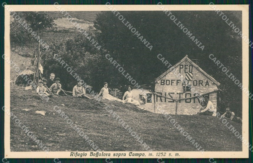 Como Tremezzina Ossuccio Rifugio Boffalora cartolina MT3925 – fronte
