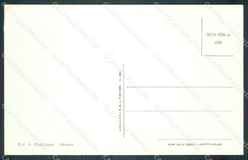 Como Tremezzina Ossuccio Rifugio Boffalora cartolina MT3925 – retro