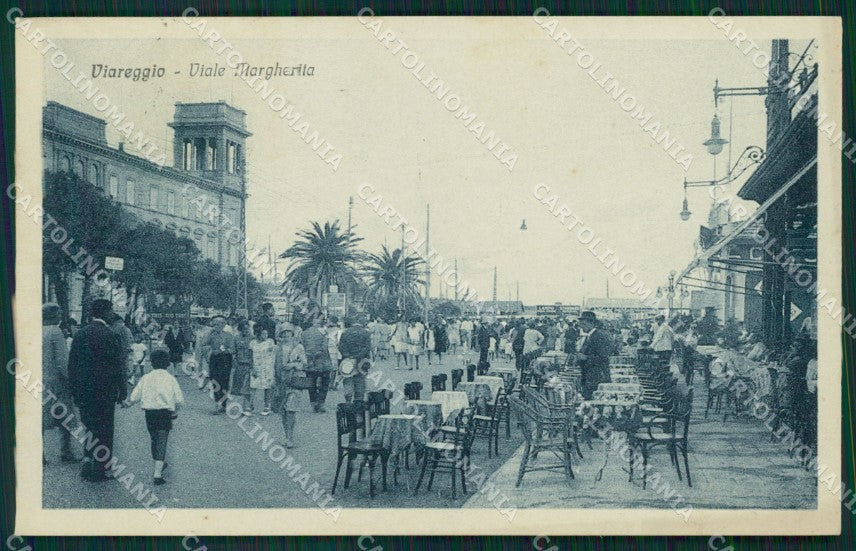 Lucca Viareggio Viale Margherita cartolina MT3926 – fronte