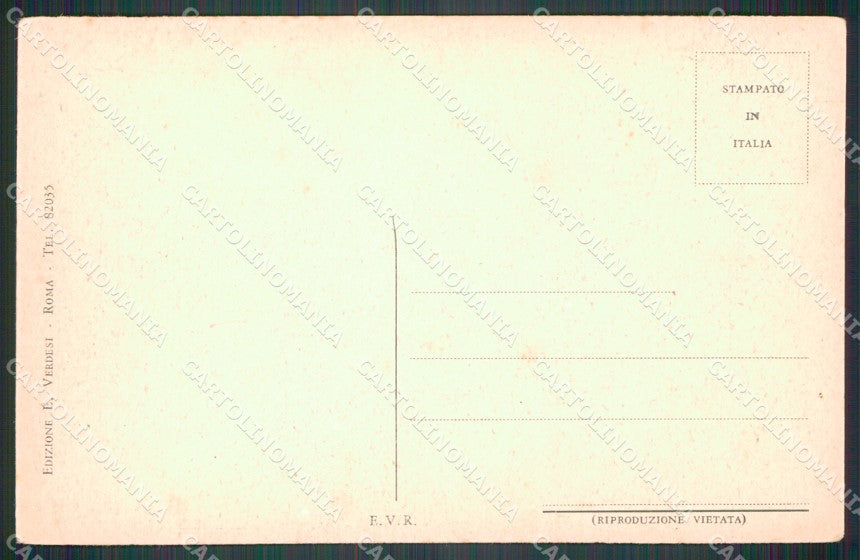Roma Ostia Lido di Stabilimento Roma cartolina MT3937 – retro