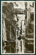 Venezia città Rio Albrizzi Barca Foto cartolina MT3952 – fronte
