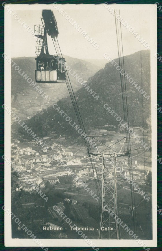 Bolzano città Teleferica Foto cartolina MT3959 – fronte