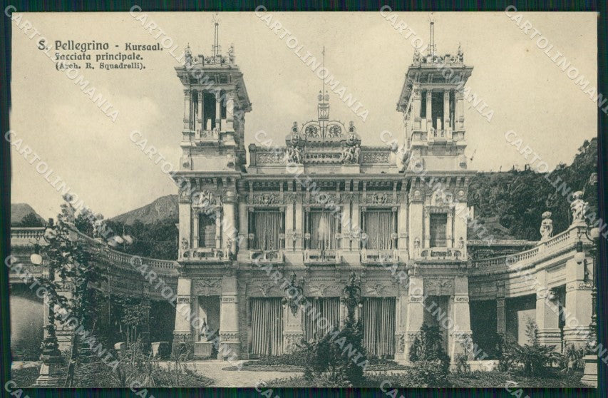 Bergamo San Pellegrino Kursaal cartolina MT3981 – fronte