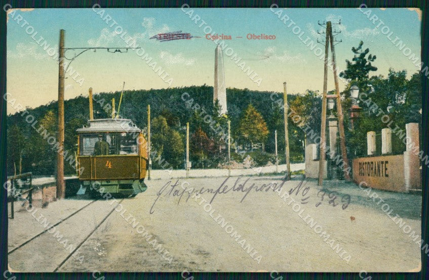 Trieste Opicina Tram ABRASA cartolina MT3984 – fronte