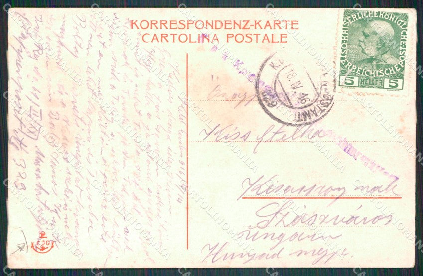 Trieste Opicina Tram ABRASA cartolina MT3984 – retro