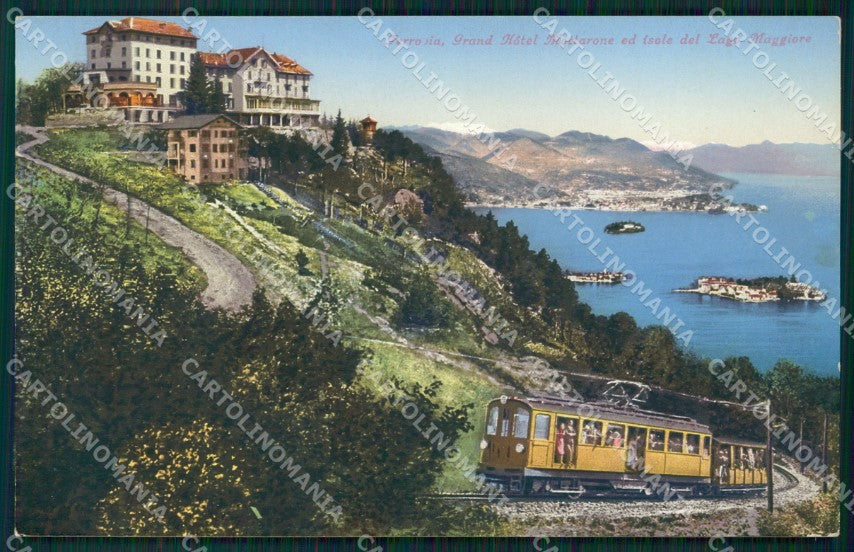 Verbania Mottarone Isole Borromee Lago Maggiore Mottarone cartolina MT3986 – fronte