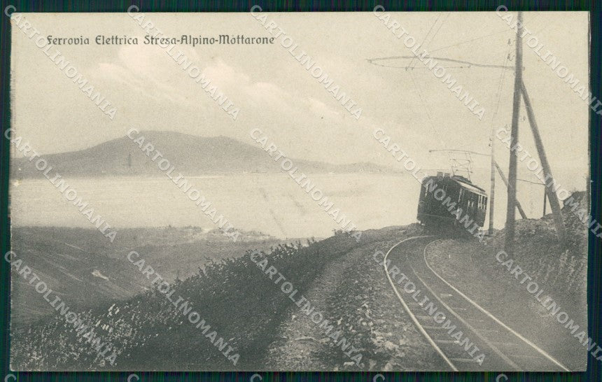Verbania Stresa Alpino Mottarone Treno cartolina MT3988 – fronte