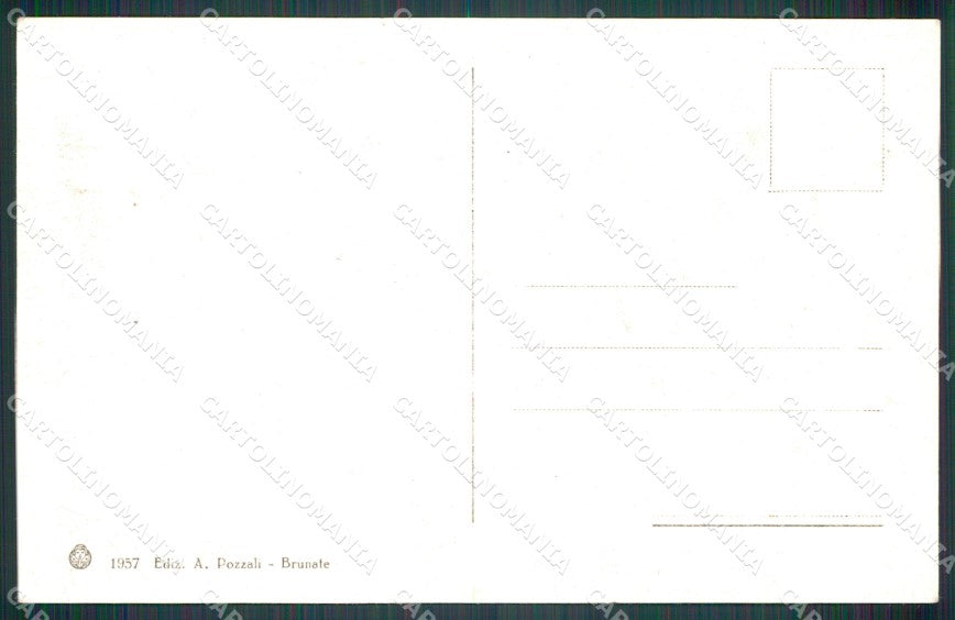 Como Brunate Funicolare cartolina MT3990 – retro