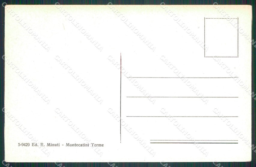 Pistoia Montecatini Terme Funicolare cartolina MT4004 – retro