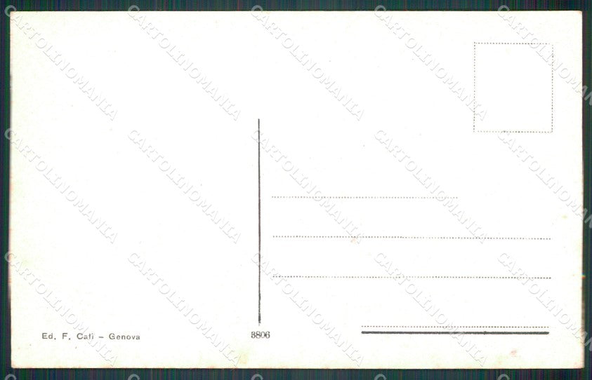 Savona Alassio Stazione cartolina MT4011 – retro