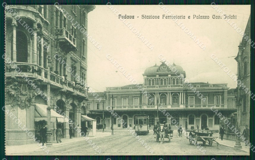 Padova città Stazione Tram cartolina MT4014 – fronte