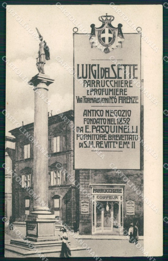 Firenze città Pubblicitaria PIEGA cartolina MT4018 – fronte