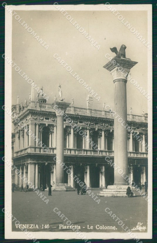Venezia città Piazzetta le Colonne Foto cartolina MT4037 – fronte