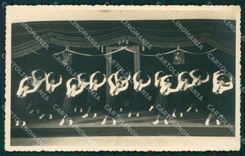 Torino Pinerolo Teatro Danza Balletto Fascismo Foto cartolina MT4039 – fronte