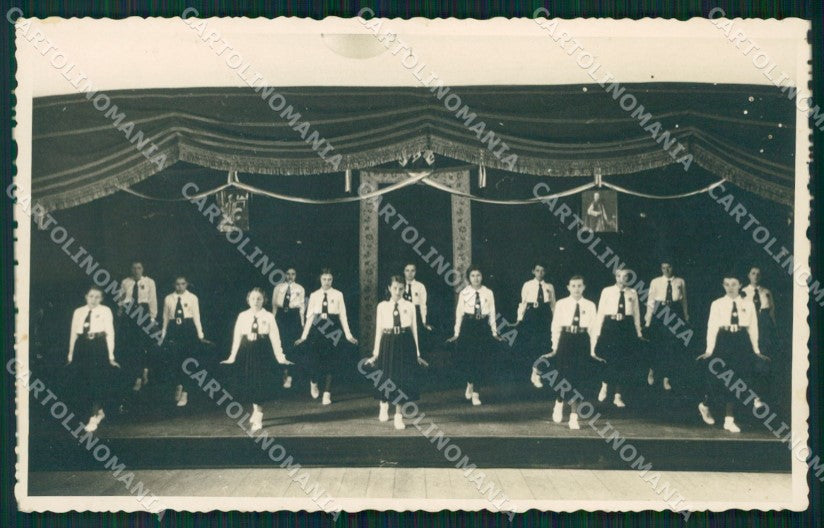 Torino Pinerolo Teatro Danza Balletto Fascismo Foto cartolina MT4040 – fronte
