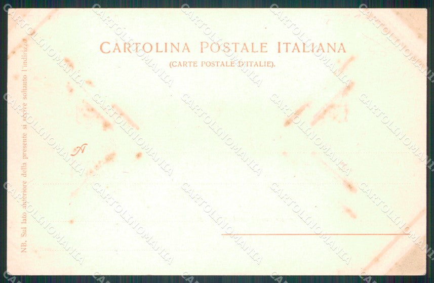Palermo città Carretto con Abitanti di Monreale cartolina MT4043 – retro