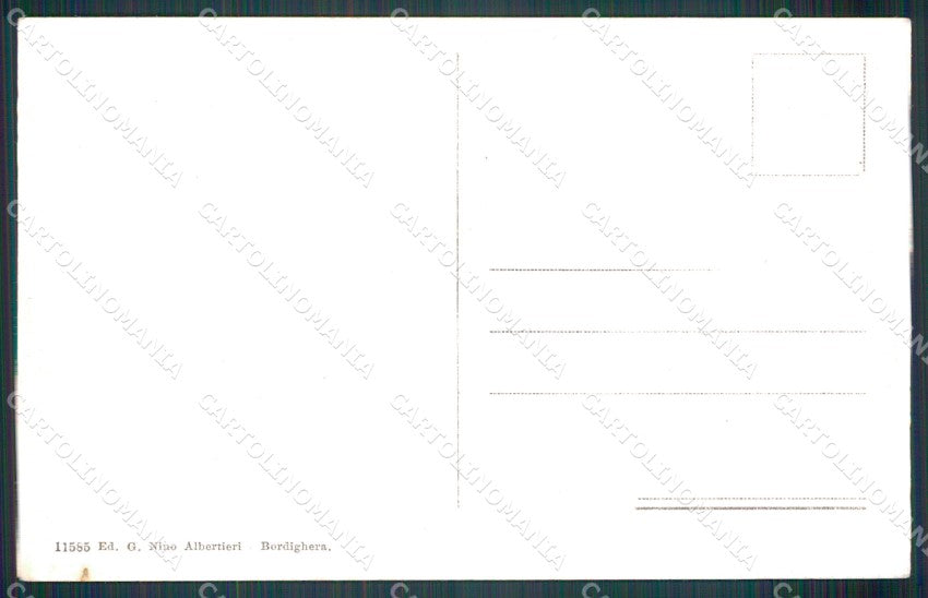 Imperia Bordighera cartolina MT4047 – retro