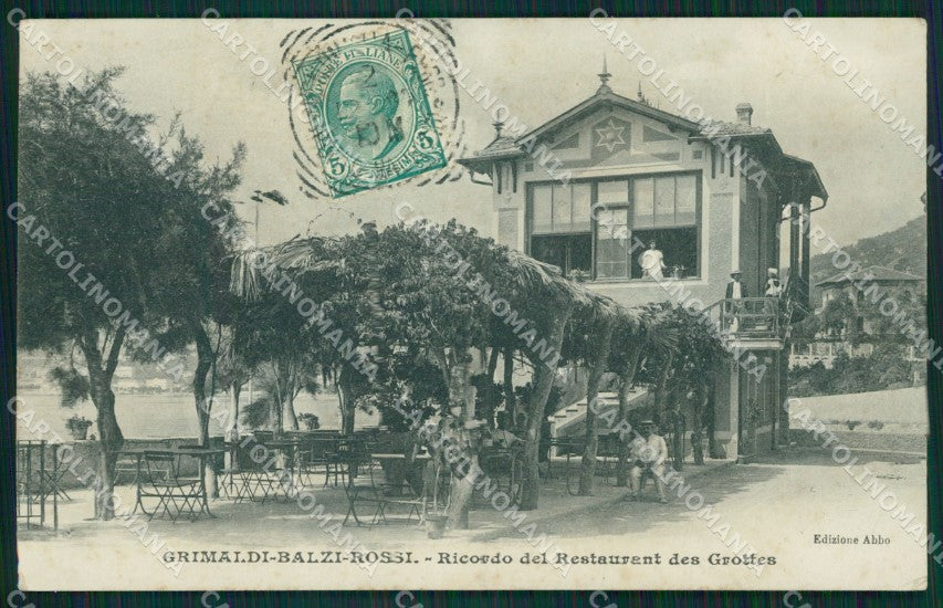 Imperia Ventimiglia Grimaldi Balzi Rossi cartolina MT4054 – fronte