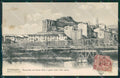 Imperia Ventimiglia Passerella sul Fiume Roia PIEGATA cartolina MT4056 – fronte