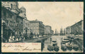 Trieste città Canal Grande Barche cartolina MT4058 – fronte