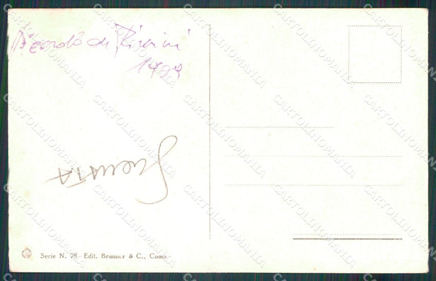 Rimini città SCOLLATA cartolina MT4063 – retro