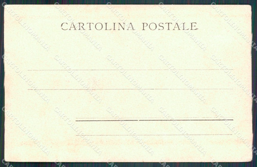 Napoli città Asinaio Costumi cartolina MT4073 – retro