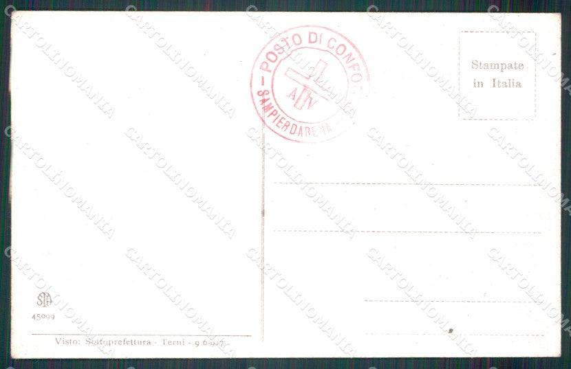 Genova Sampierdarena cartolina MT4093 – retro
