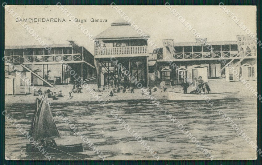 Genova Sampierdarena cartolina MT4094 – fronte