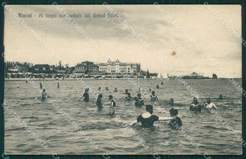 Rimini città PIEGHINA cartolina MT4103 – fronte