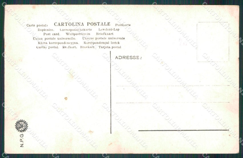 Napoli ? città Trattoria Giardinetto Esposito NPG Foto cartolina MT4112 – retro