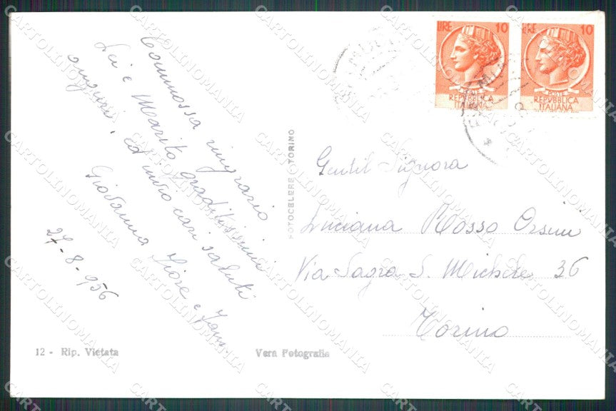 Vercelli Balmuccia Costumi Foto cartolina MT4118 – retro