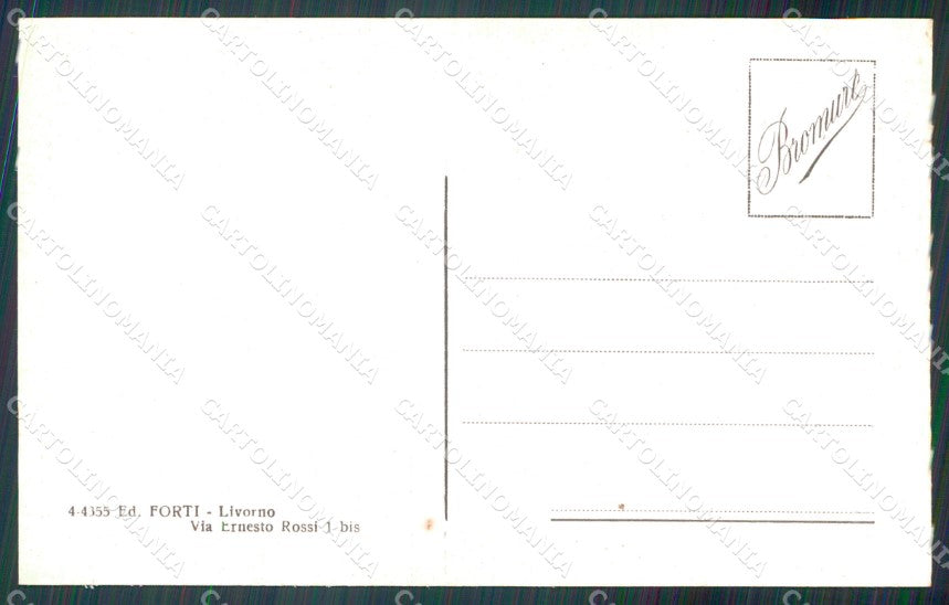Livorno città cartolina MT4126 – retro