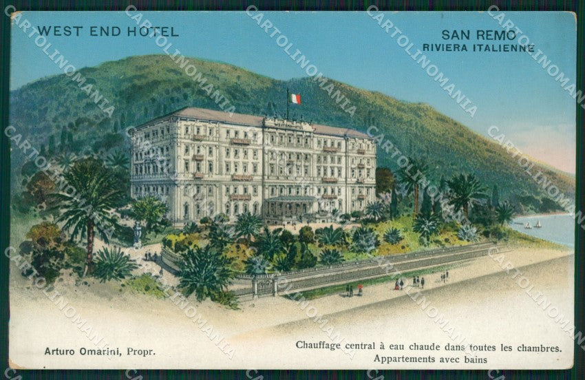 Imperia Sanremo cartolina MT4129 – fronte
