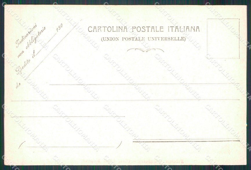 Firenze città Cascine Viale della Regina cartolina MT4157 – retro