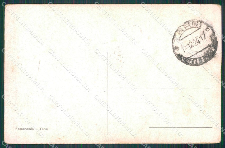 Terni Piediluco Lago di ABRASA cartolina MT4159 – retro