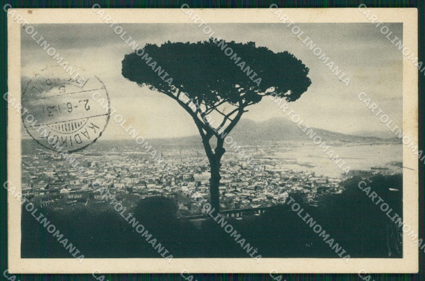 Napoli città cartolina MT4164 – fronte