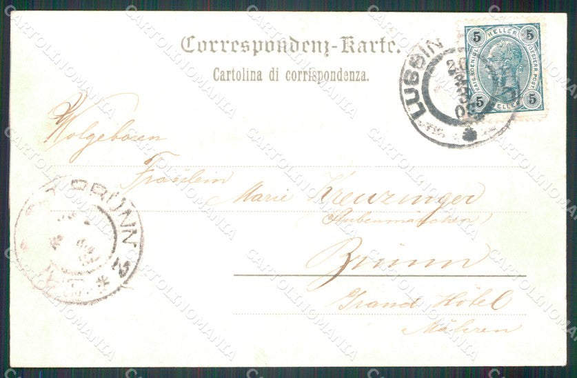 Croazia Lussino Lussinpiccolo cartolina MT4167 – retro