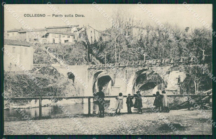 Torino Collegno Ponte sulla Dora cartolina MT4176 – fronte