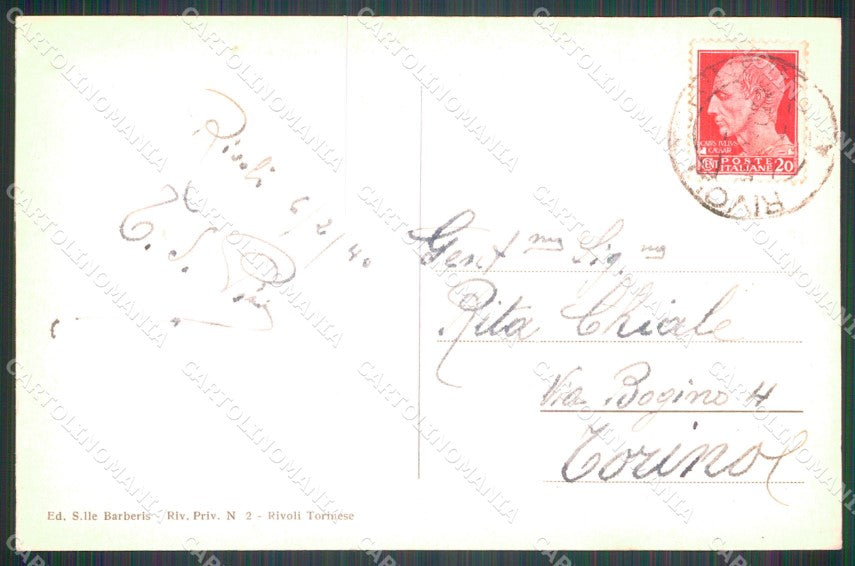 Torino Rivoli Torinese Foto cartolina MT4194 – retro