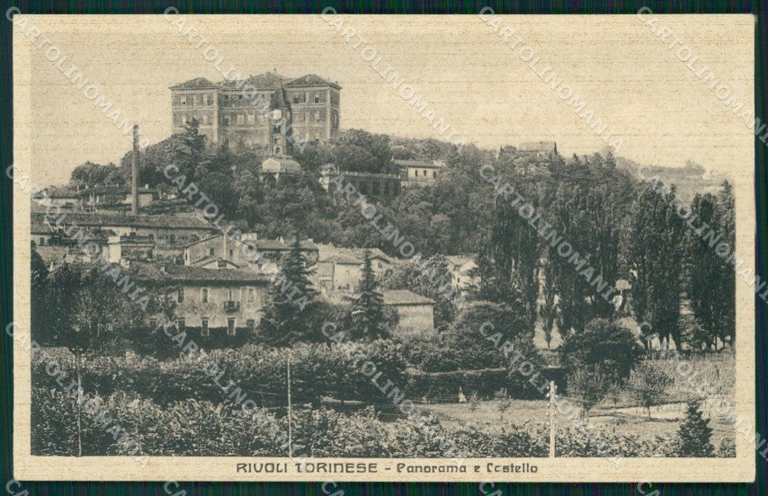 Torino Rivoli Torinese Castello cartolina MT4195 – fronte
