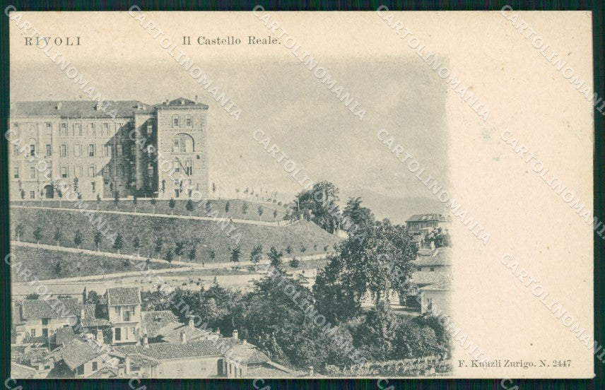 Torino Rivoli Torinese Castello Reale cartolina MT4198 – fronte