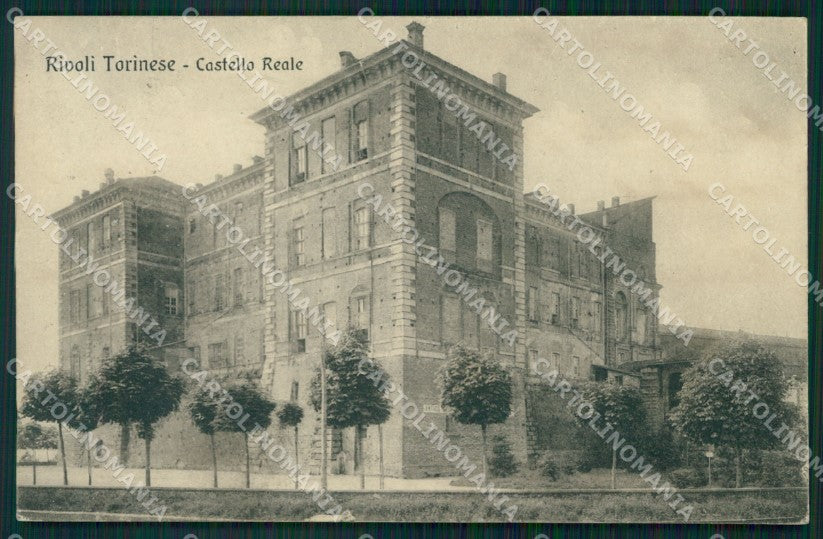 Torino Rivoli Torinese Castello Reale cartolina MT4202 – fronte